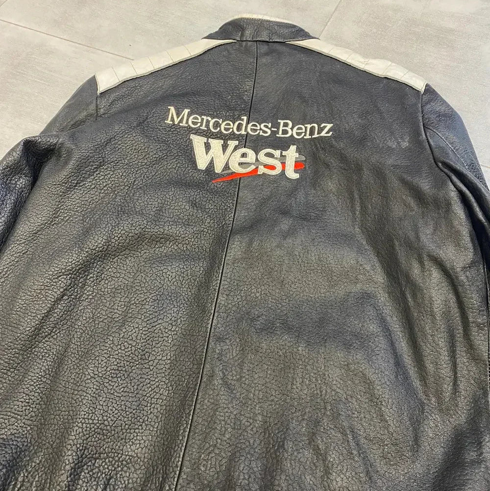 McLaren Black Vintage Leather Jacket