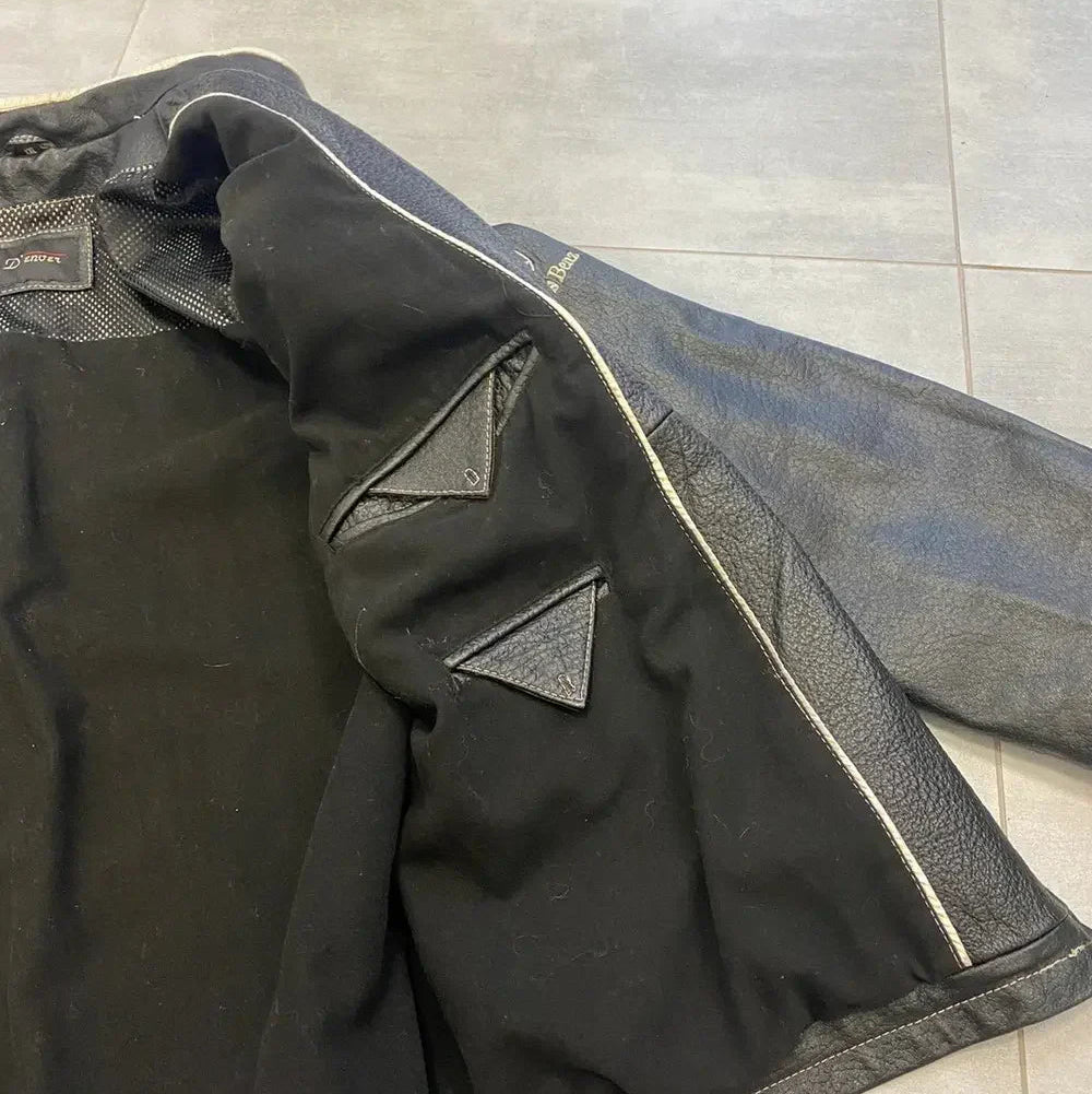 McLaren Black Vintage Leather Jacket