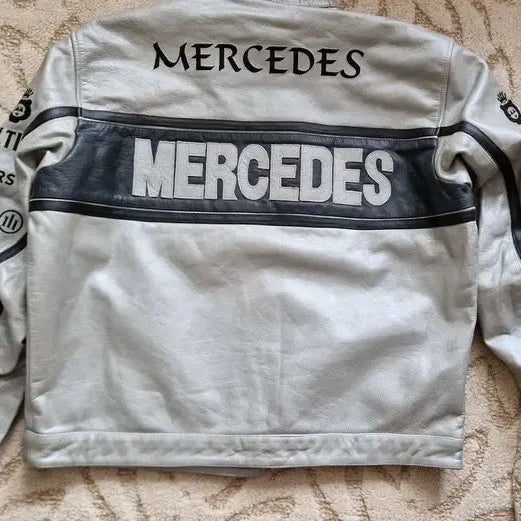 White Mercedes Jacket